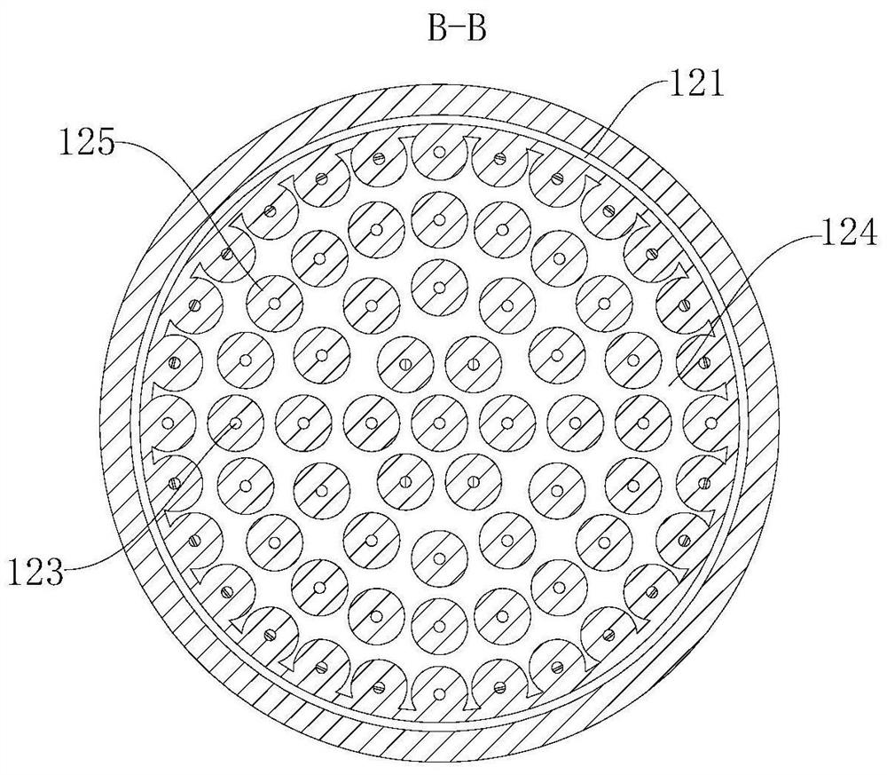 Nozzle head for gas turbine and nozzle for gas turbine