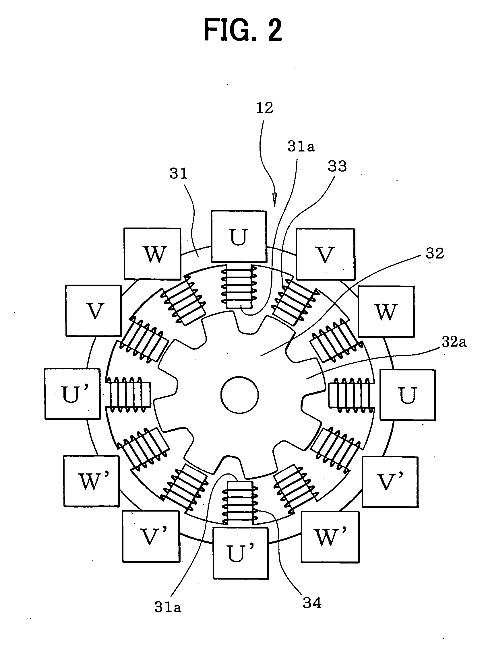 Motor control apparatus having current supply phase correction