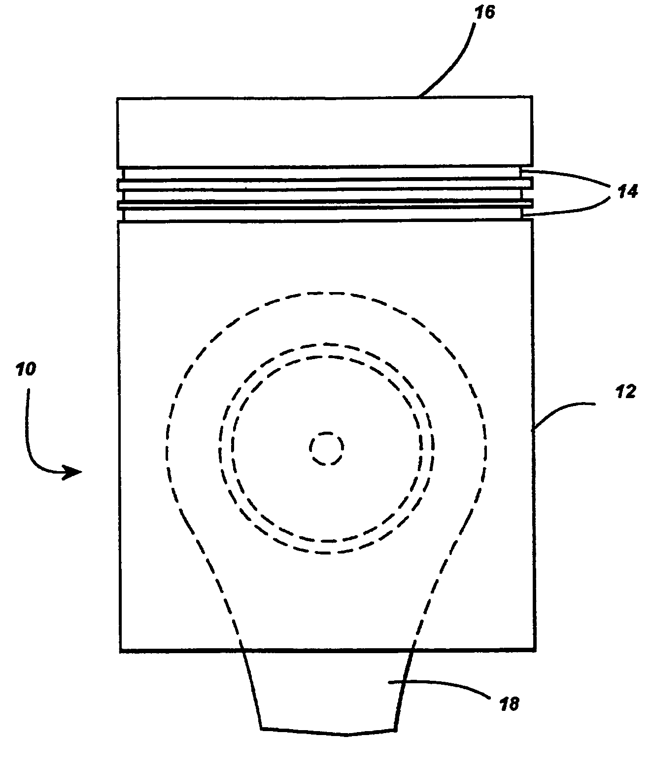 Low emission fuel efficient diesel locomotive engine including a piston having a toroidal surface