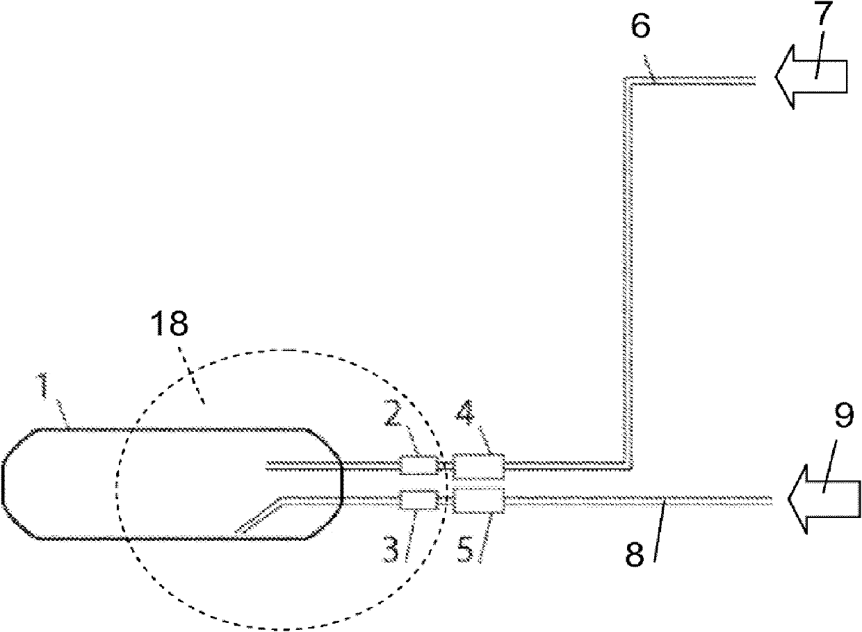 Method and filling installation for filling a hydrogen gas into a vessel