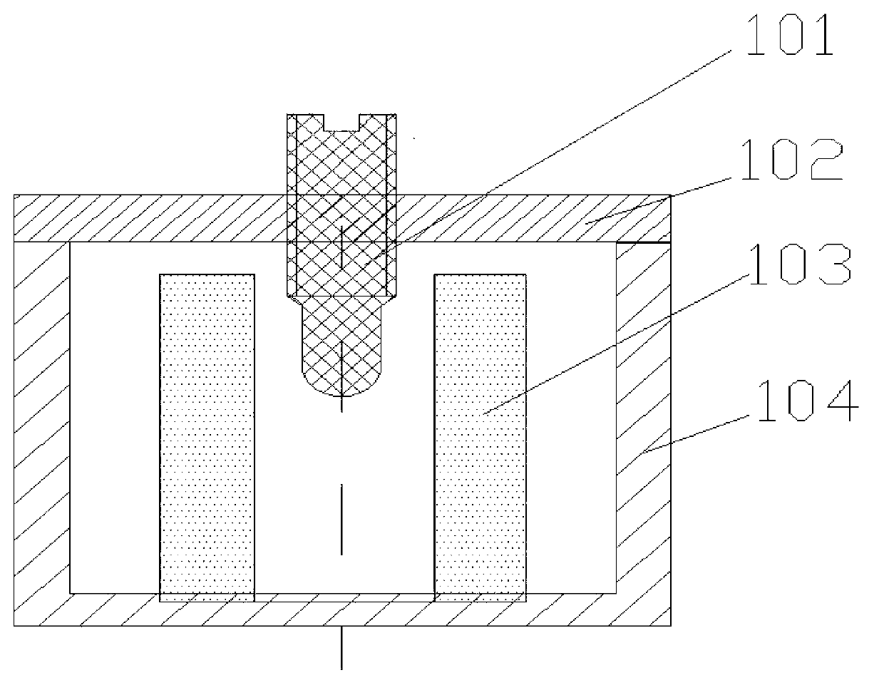 TM dielectric resonator, realizing method thereof and TM dielectric filter