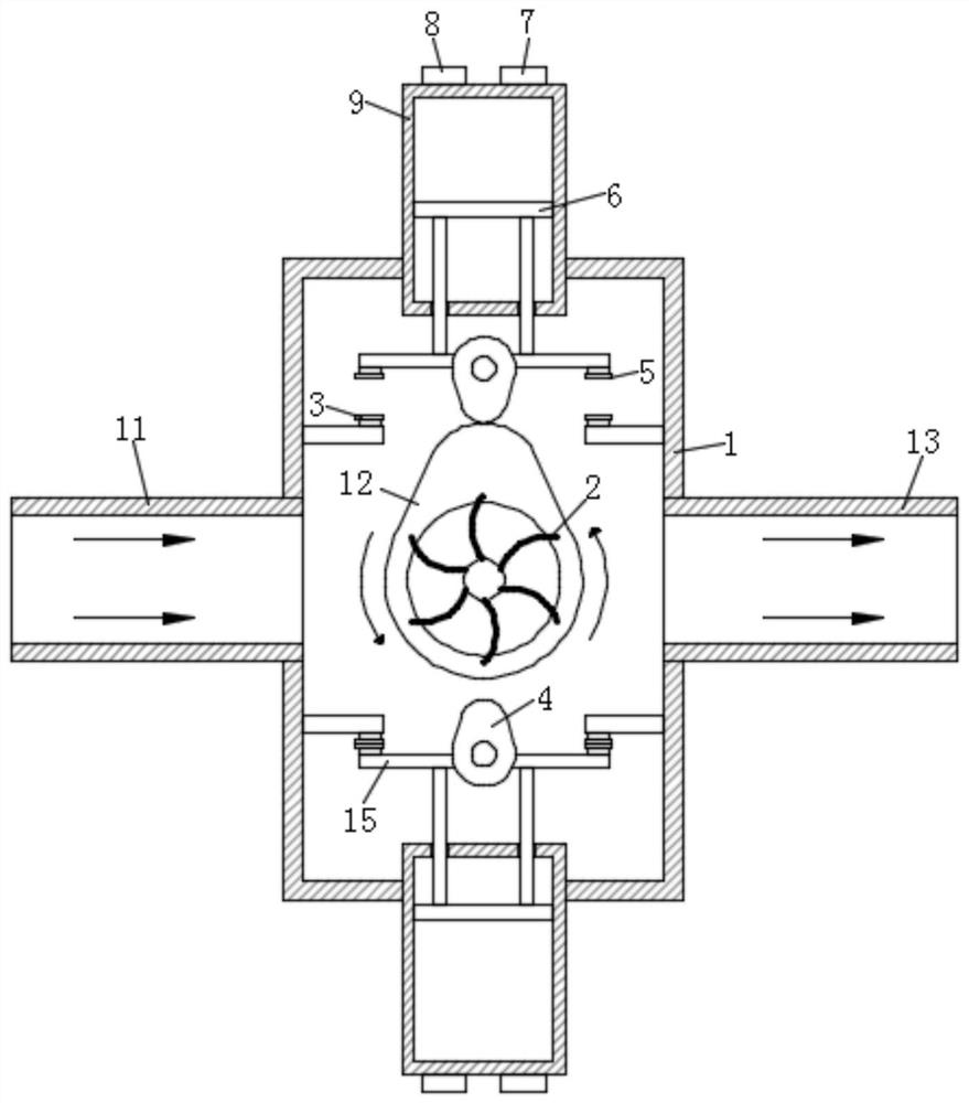 Automatic cooling structure of automobile engine