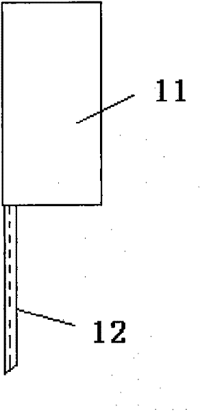 Aerated detector of damper of oil seal type