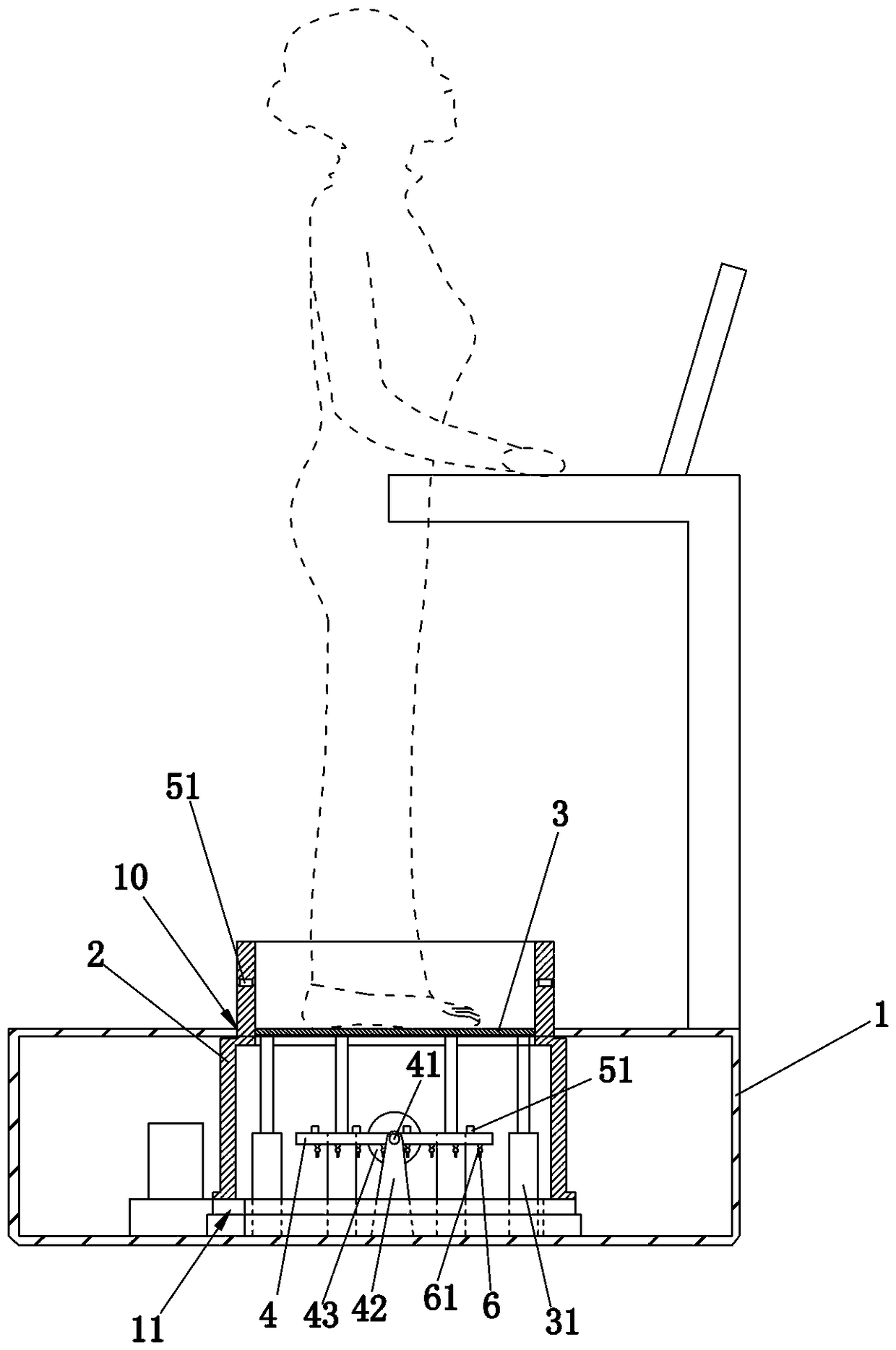 A foot massage customization method based on a foot scanner