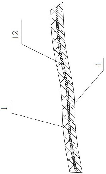 Knitted fabric containing real silk, processing equipment and weaving method