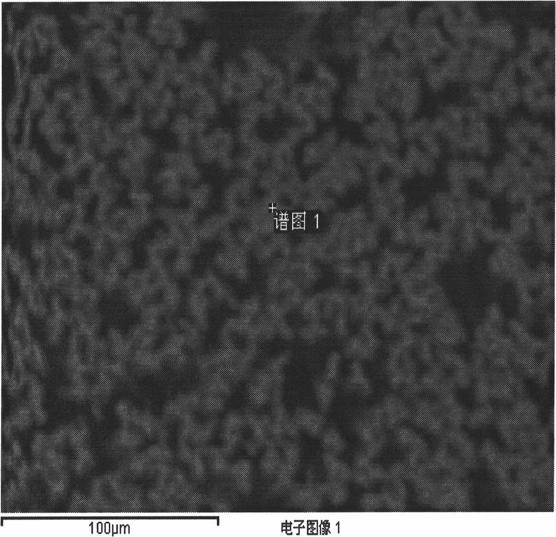 Nickel protoxide / silicon nano-wire and use thereof for preparing integrated super capacitor electrode material