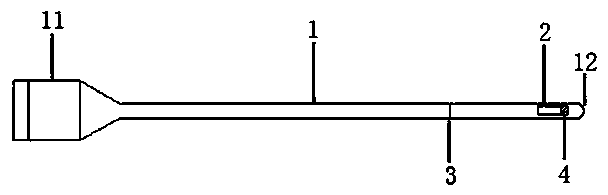 Lacrimal ductule stone removing device and lacrimal ductule stone removing method