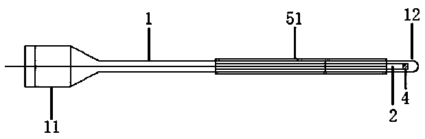 Lacrimal ductule stone removing device and lacrimal ductule stone removing method