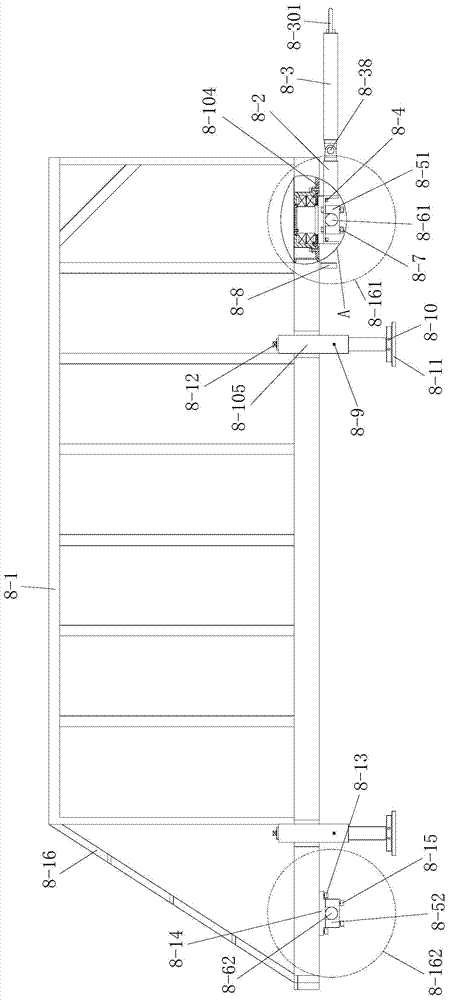 Mud pump damming integrated machine