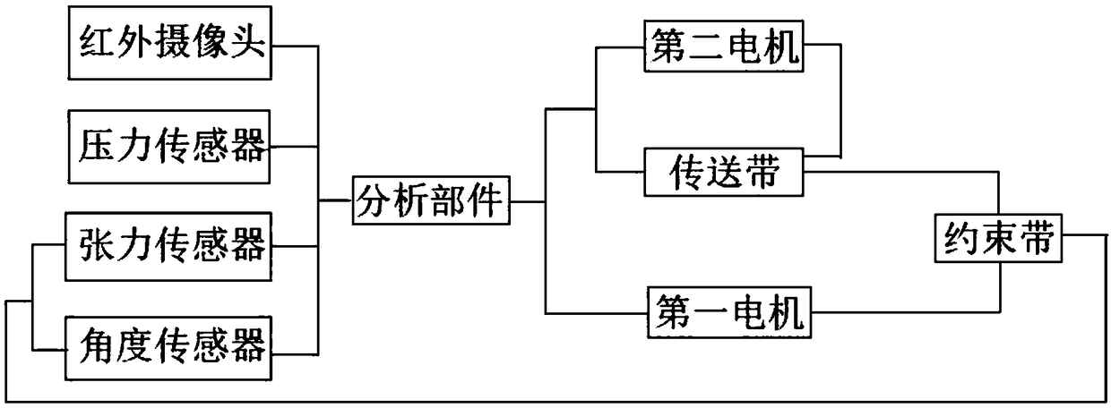 Constraining device and constraining method for same