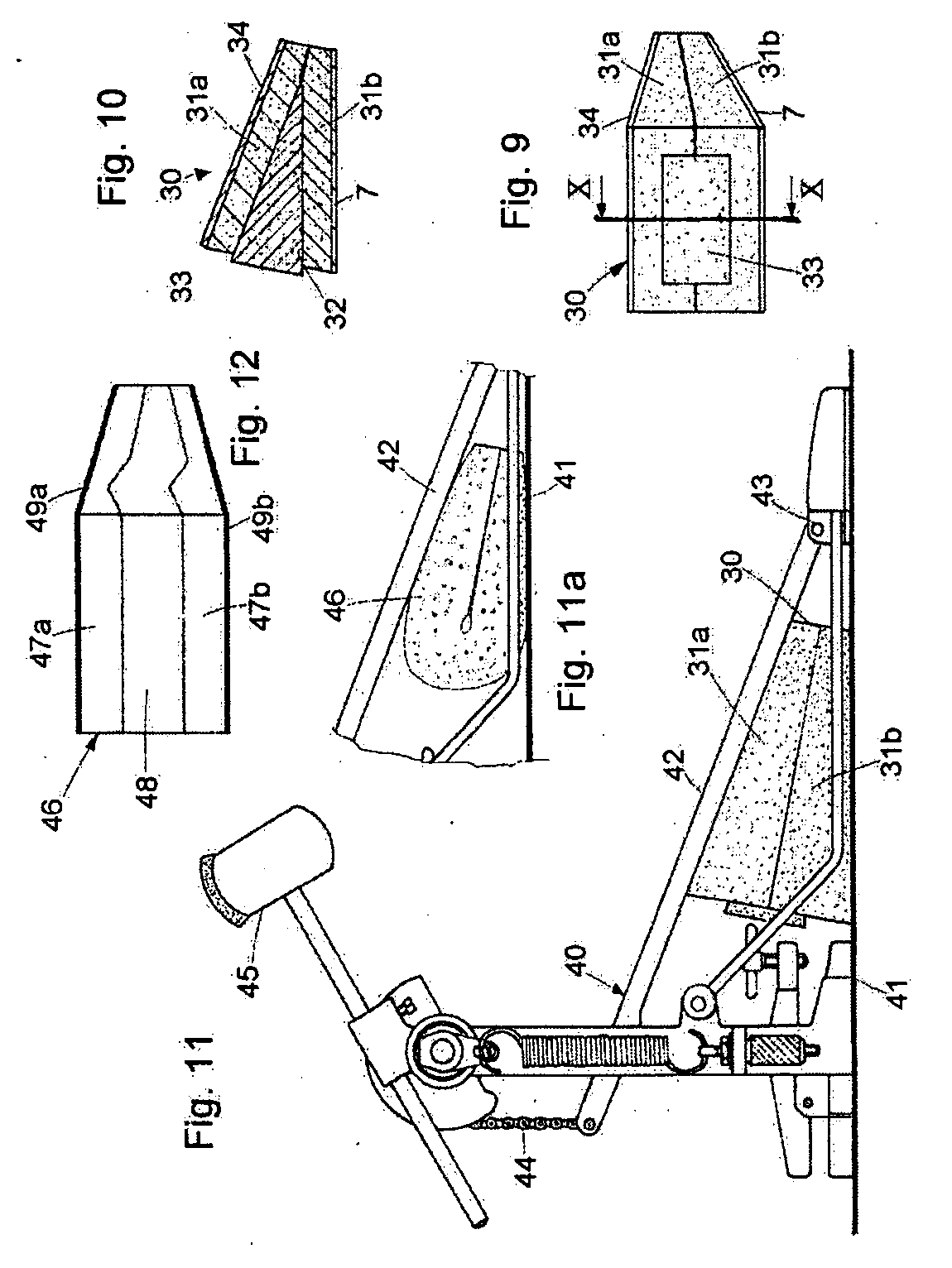 Leg muscle strengthening device