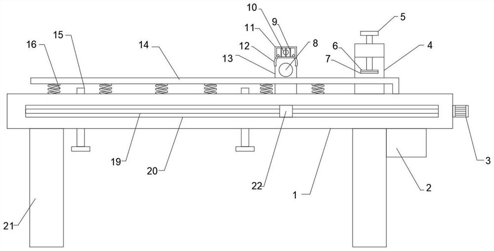 Positioning and clamping device for garment processing