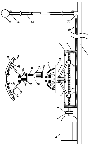 Training aiding device for folk dancer