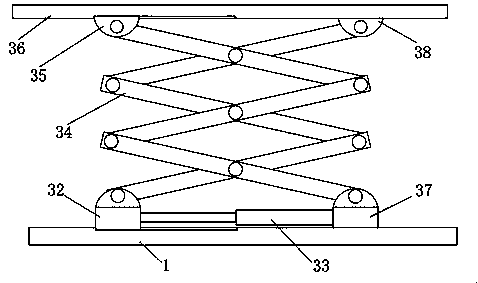 Training aiding device for folk dancer