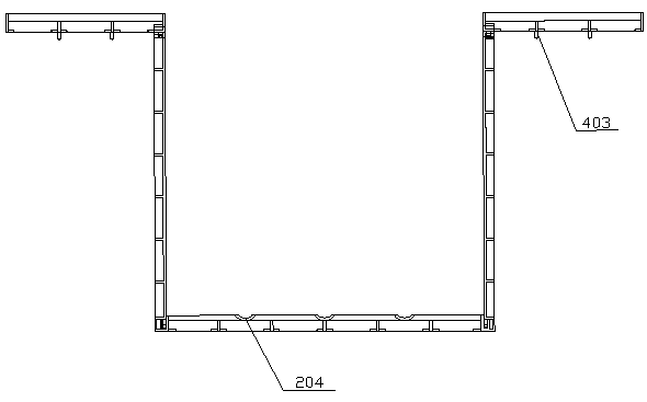 Assembled polyurethane water-landscape ecological self-circulation system for sponge city