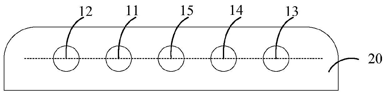 Depth image acquisition method, depth image acquisition module and electronic equipment