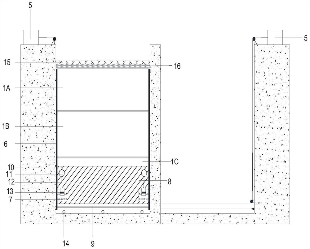 Rope-type overall horizontal tension stacked beam ecological water intake gate and its operation method