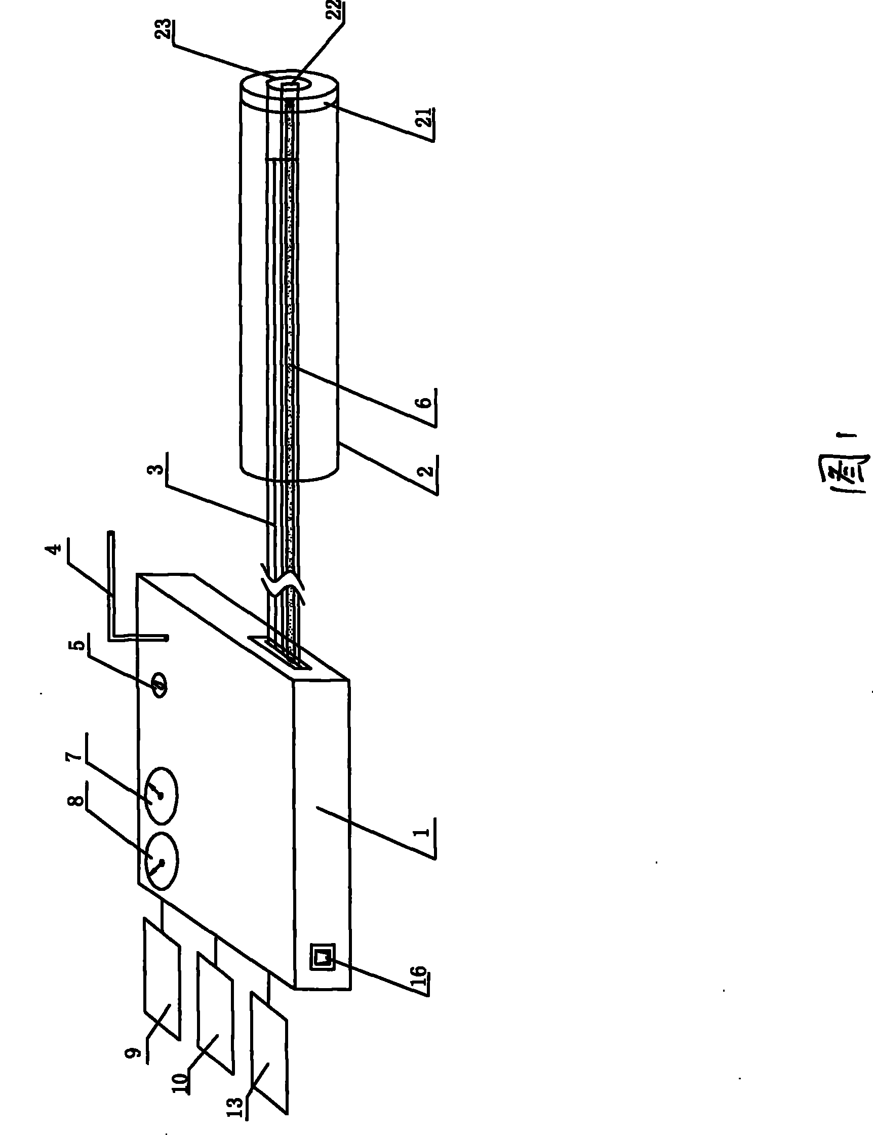 Sulphuric acid dew point monitoring analyzer