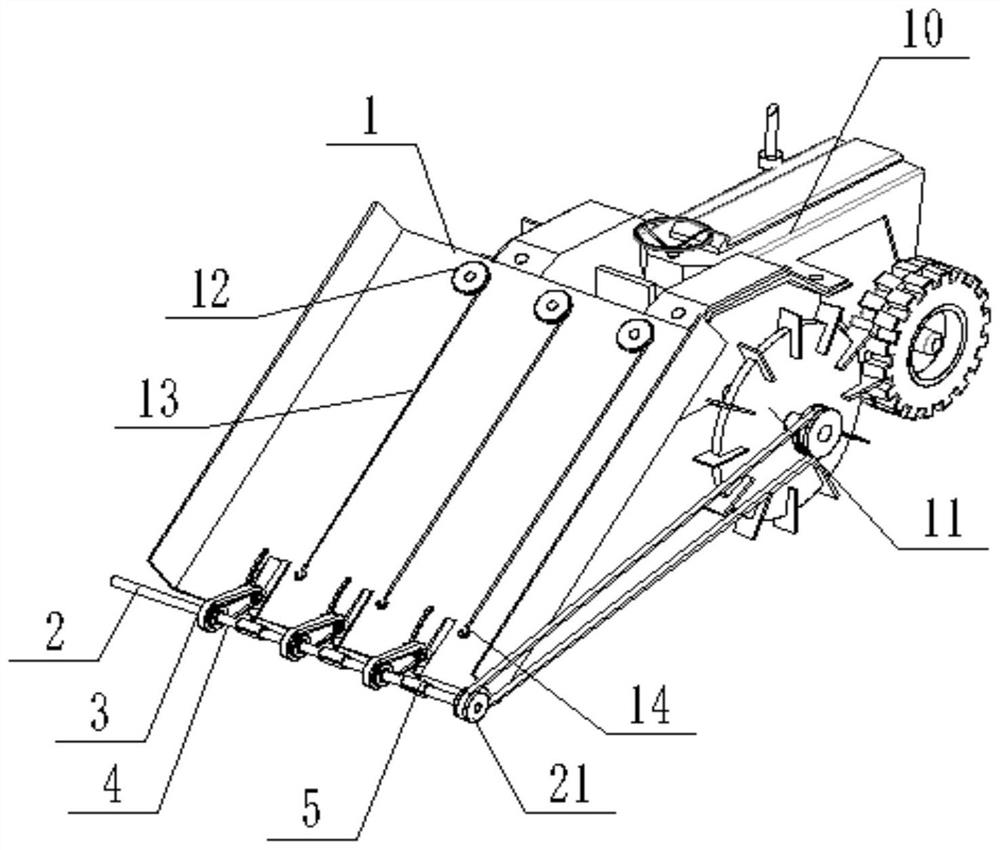 Intelligent seedling separating mechanism of high-speed rice transplanter