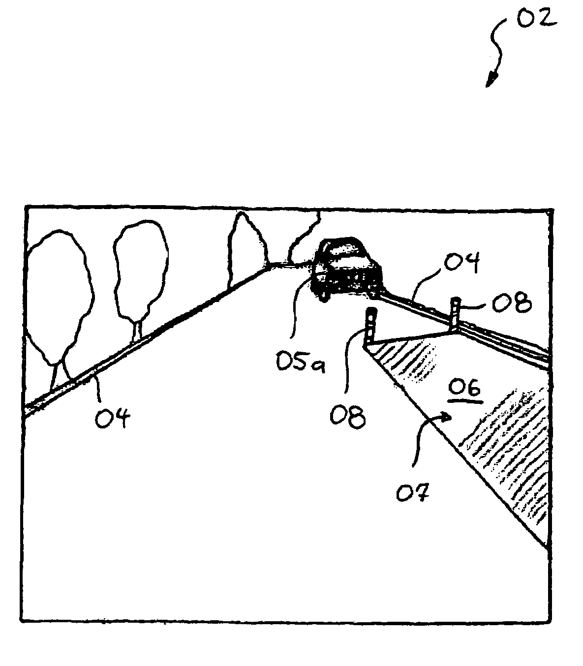 Method for operating a display system in a vehicle for driving into a parking space