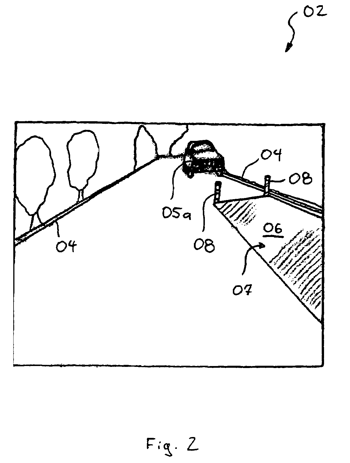 Method for operating a display system in a vehicle for driving into a parking space