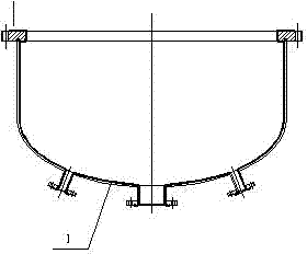 High-efficiency internal circulation evaporation separation tower