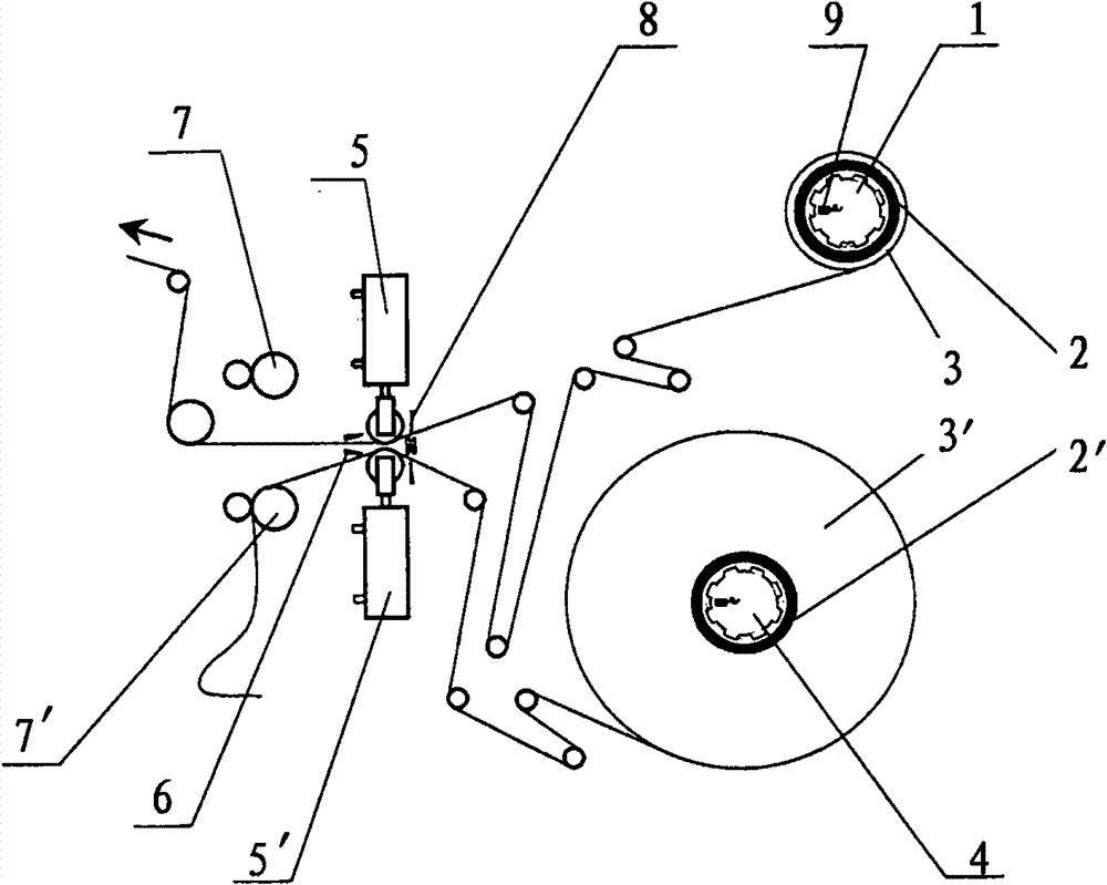 Method for splicing bobbin paper of cigarette making machine