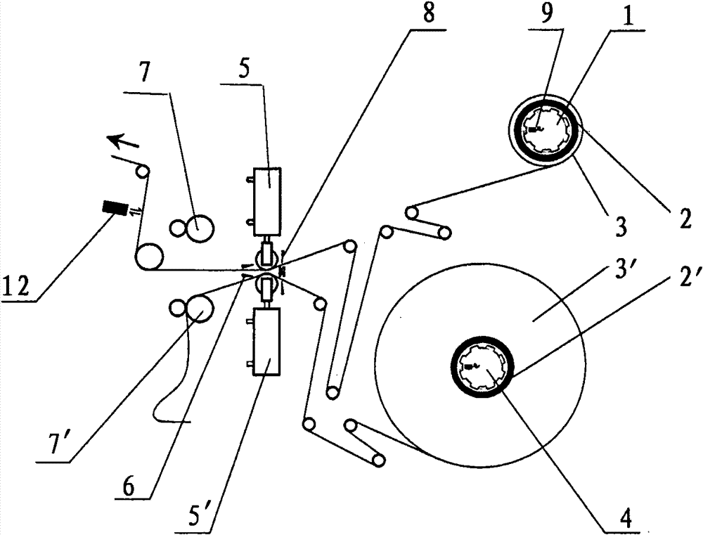 Method for splicing bobbin paper of cigarette making machine