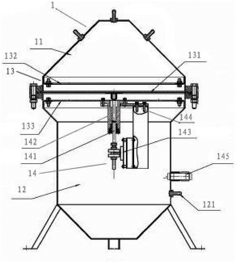 Liquid constant pressure source device