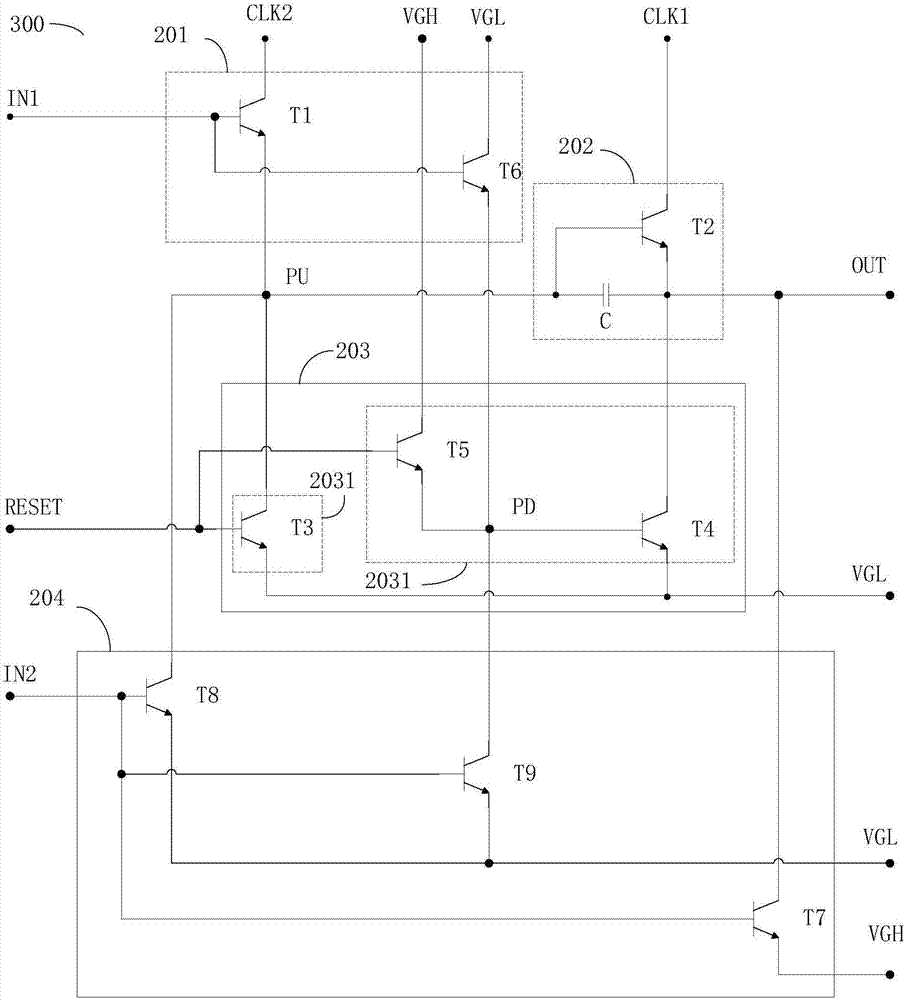 Shifting register and grid driving circuit and driving method thereof and liquid crystal display device