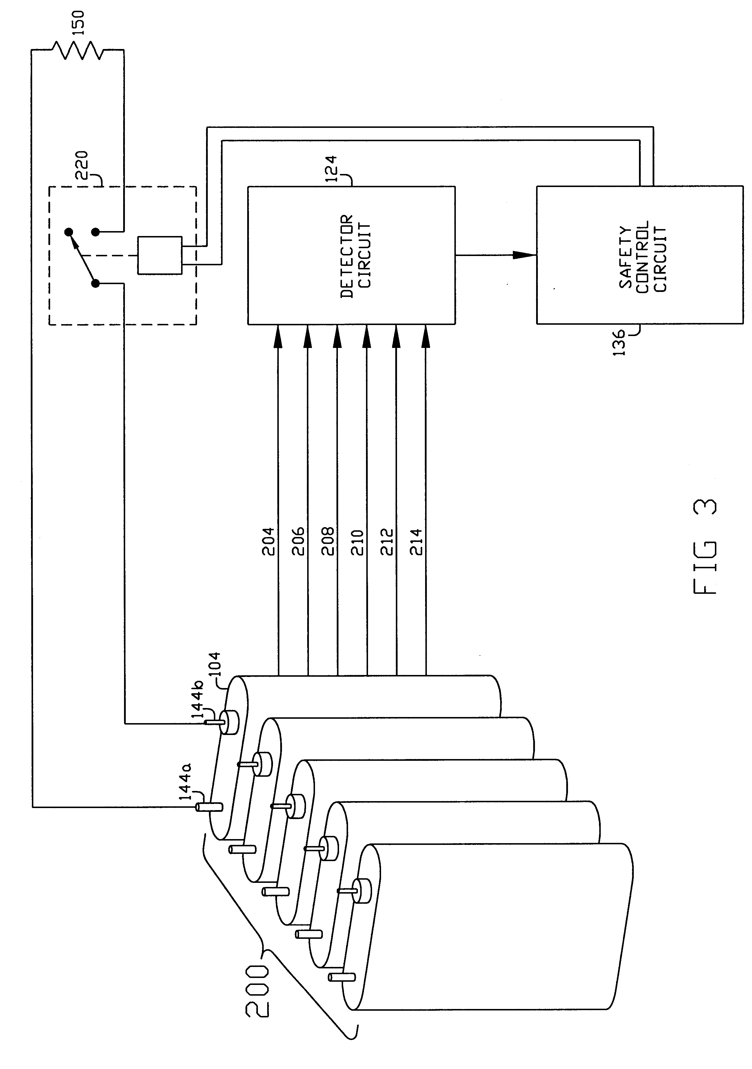 Safety method, device and system for an energy storage device