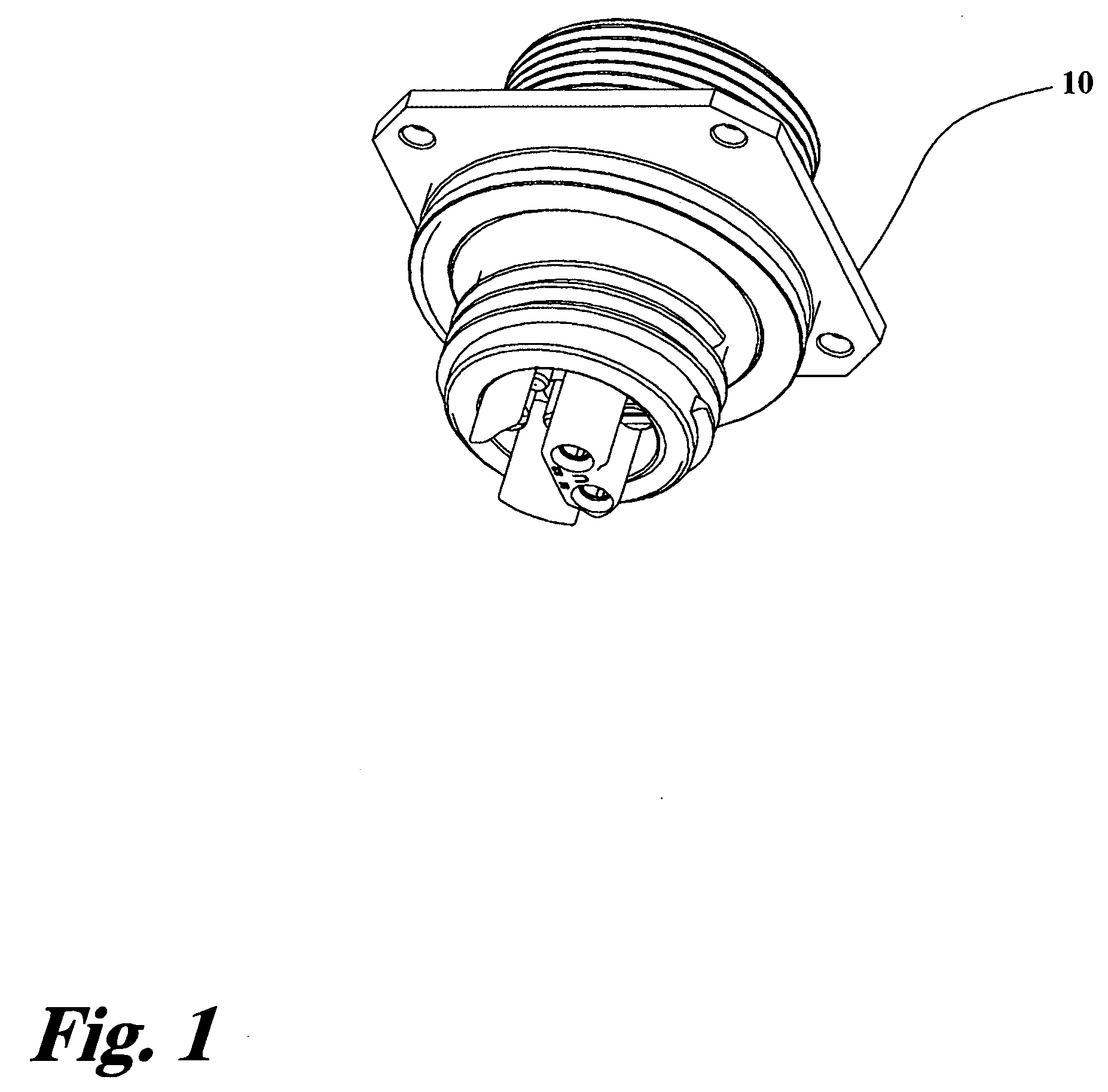 Expanded beam converter for mil-prf-83526/17 optical connector