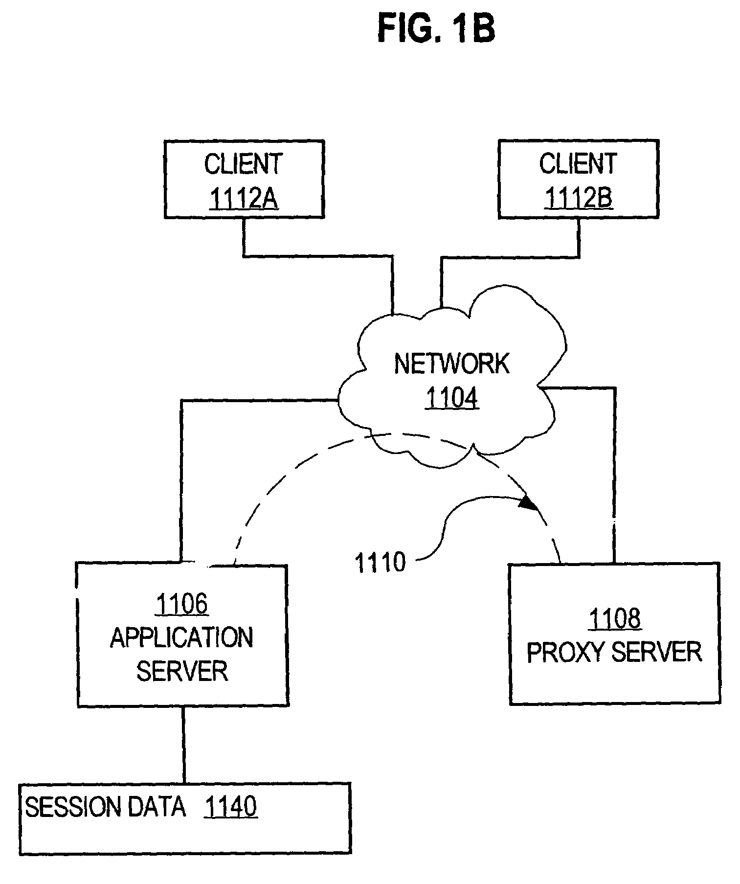 Selectively passing network addresses through a server