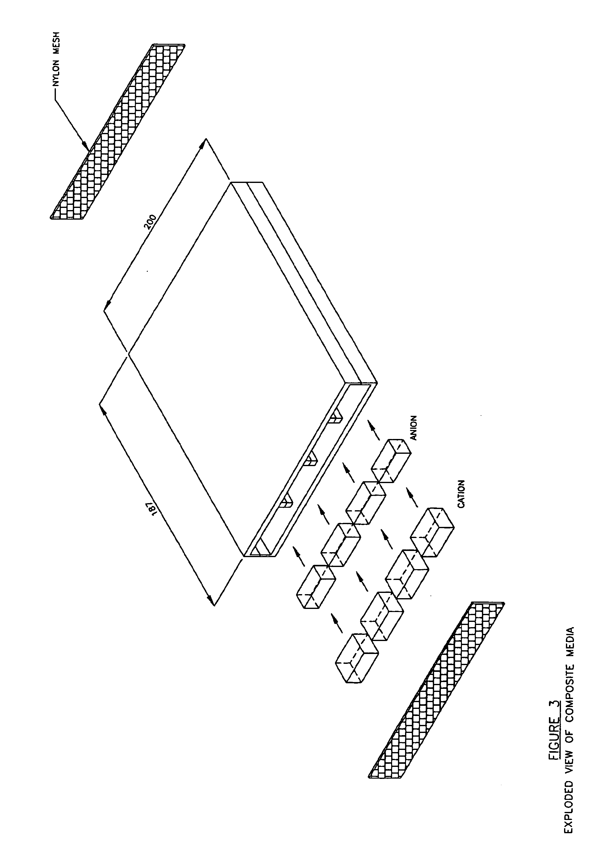 Method for preparing an ion exchange media