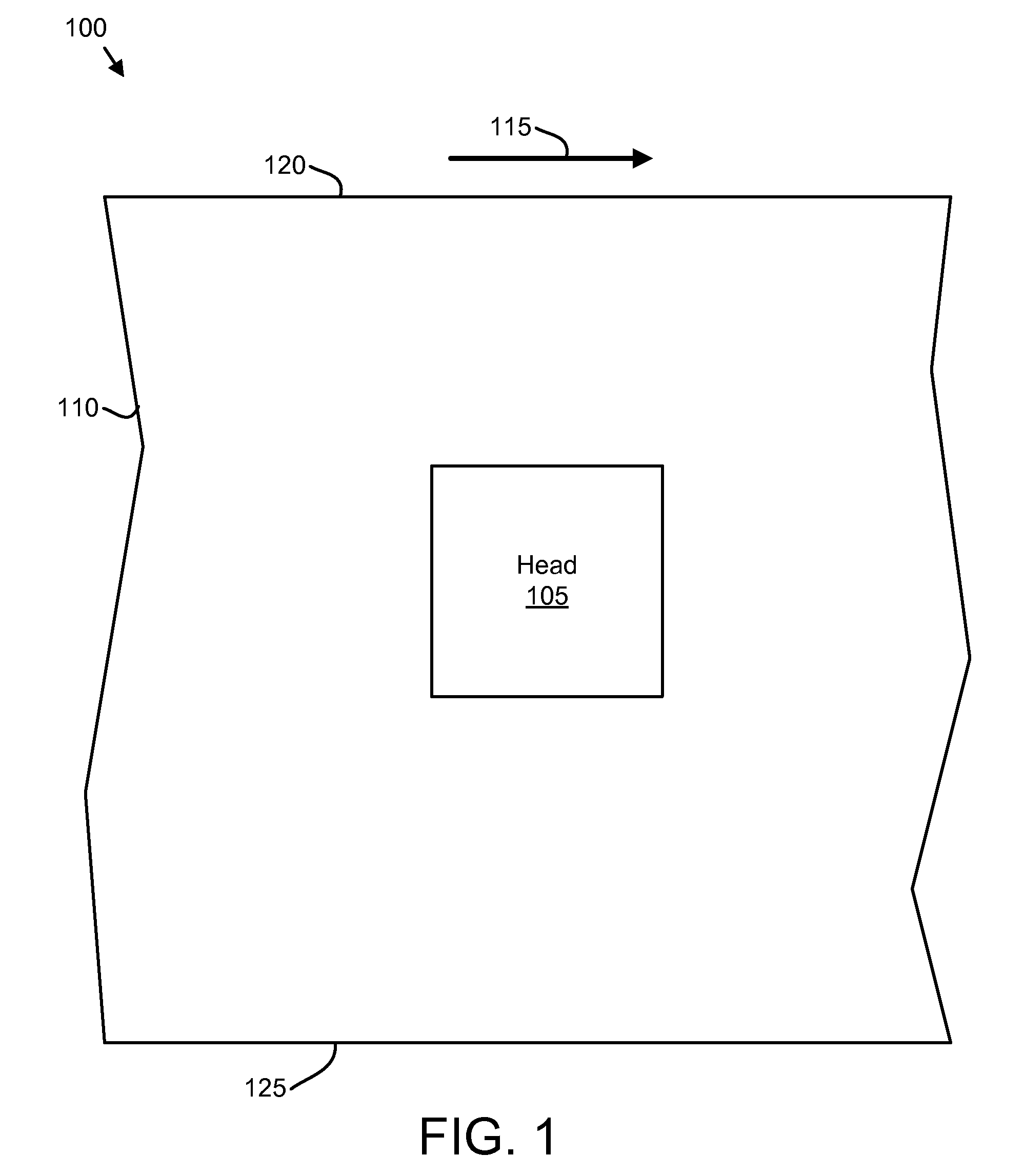 Apparatus, system, and method for tape drive head