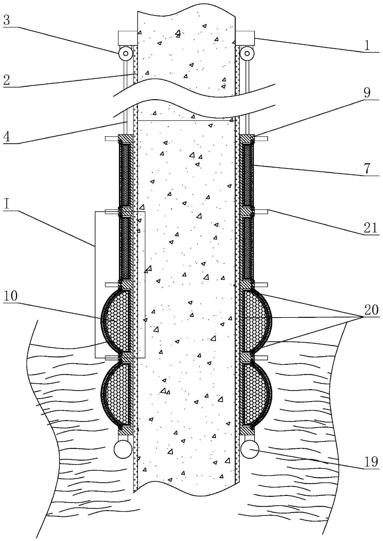 A bridge anti-collision device