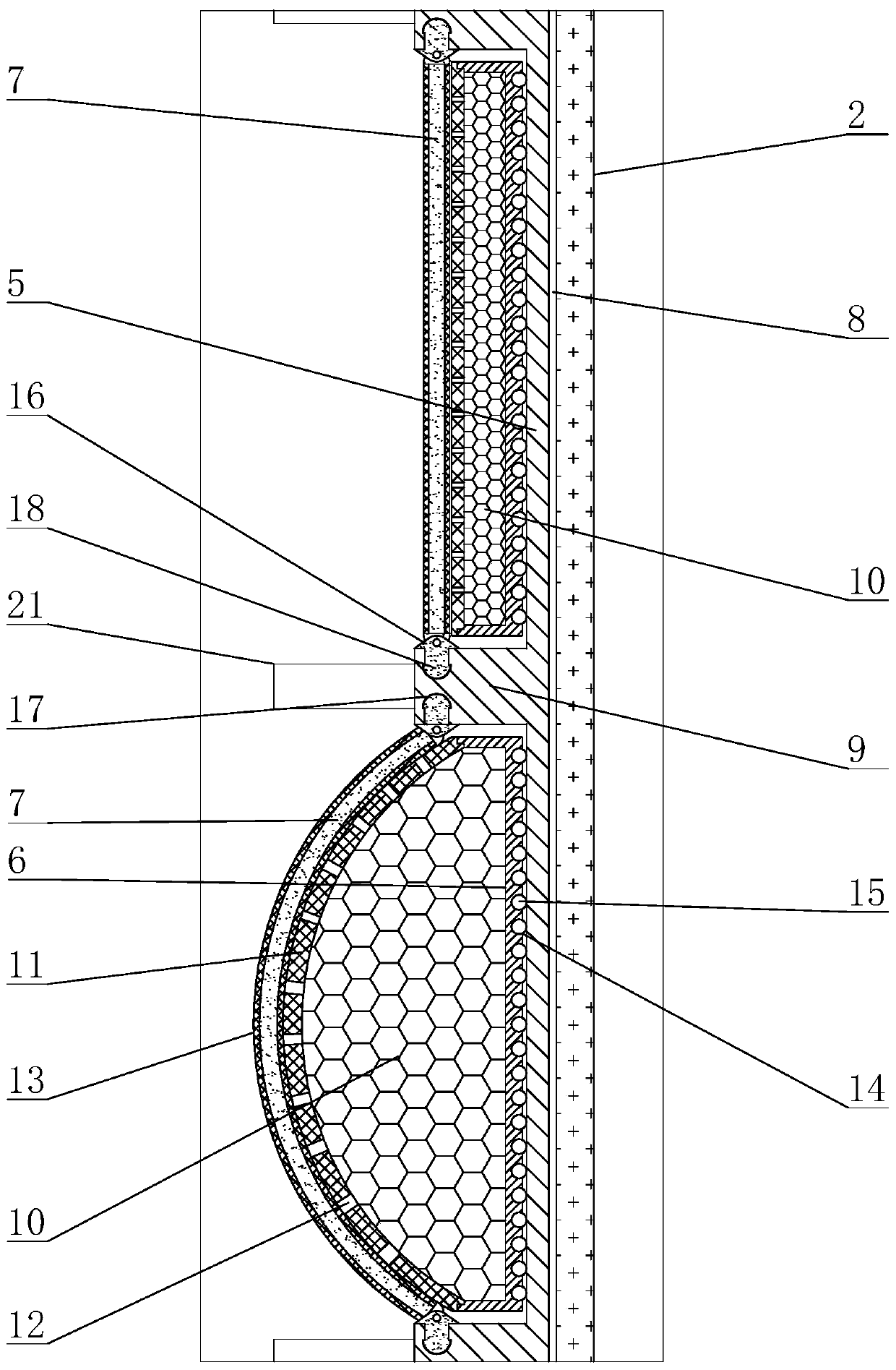 A bridge anti-collision device