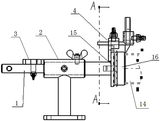 Guide pipe welding shrinkage control device