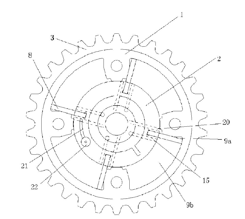 Variable valve timing-phase controller