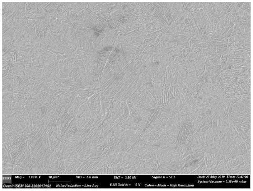 Alloy powder for high-strength bainite steel laser repairing and preparing method of alloy powder