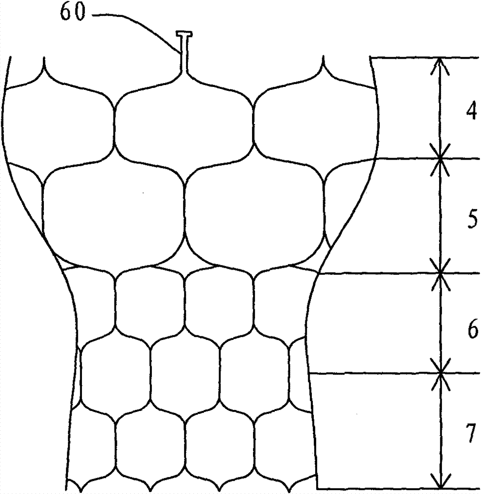 Valvular prosthetic replacement device with buffer action and stent