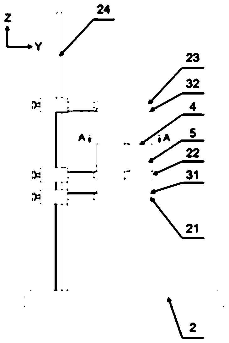 A gradient ceramic forming device