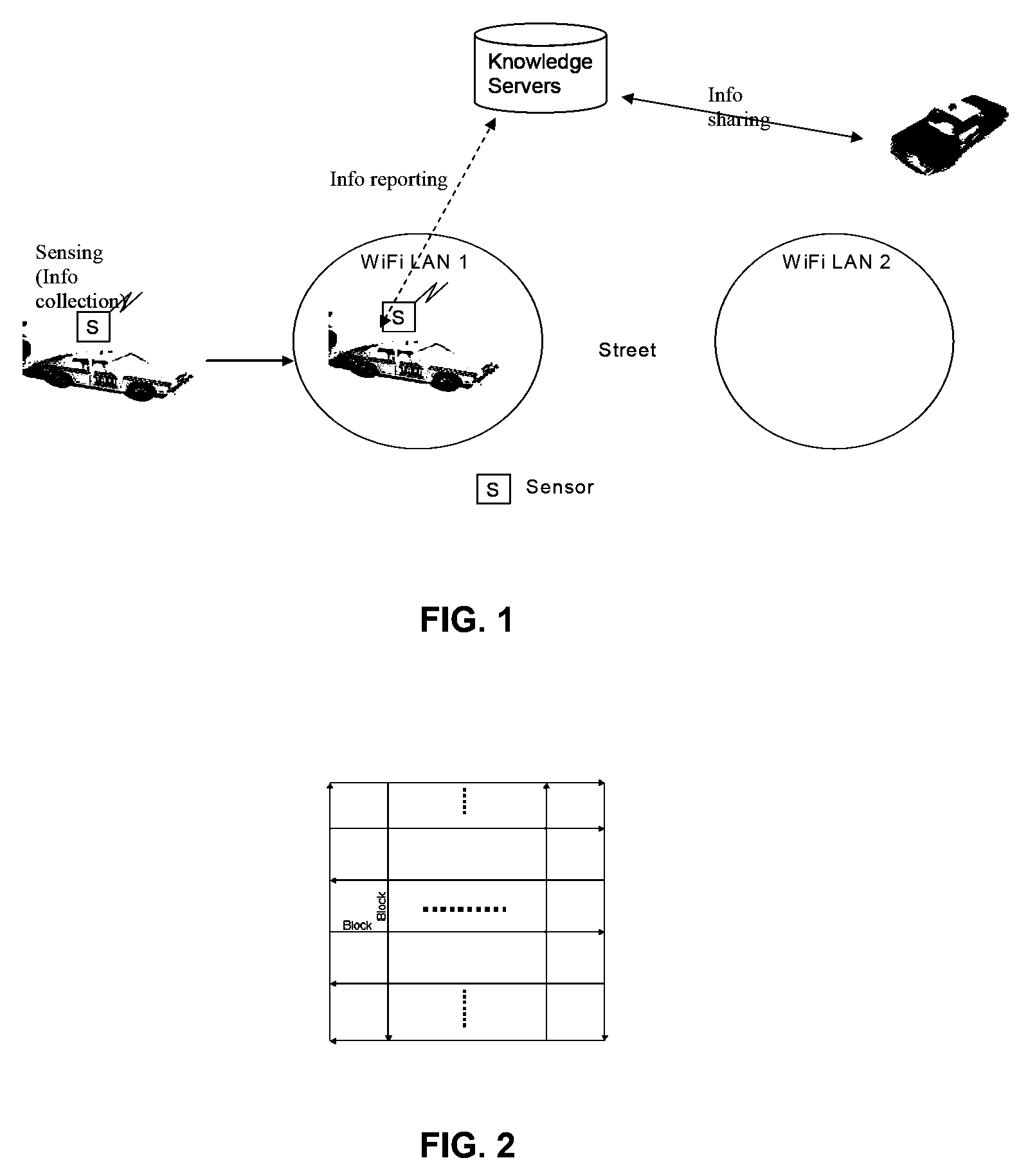 Environmental monitoring using mobile devices and network information server