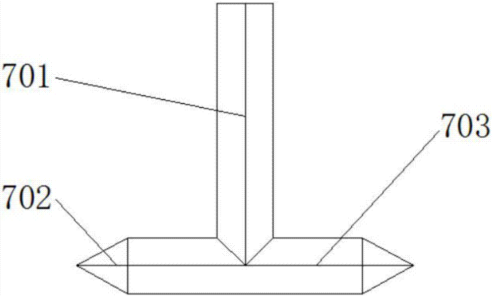 Leveling device for concrete spreading