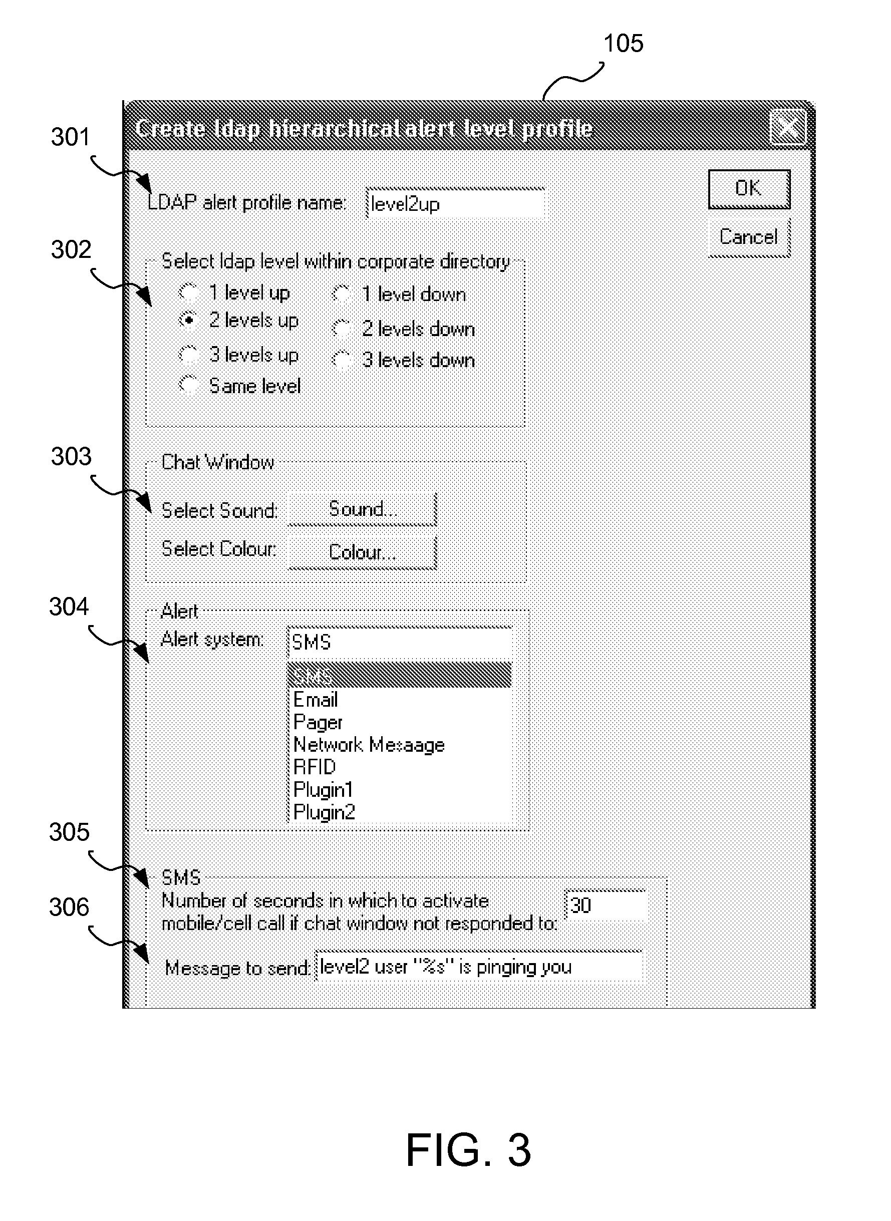 System and method to prioritize chat alerts based on an organizational hierarchical chain