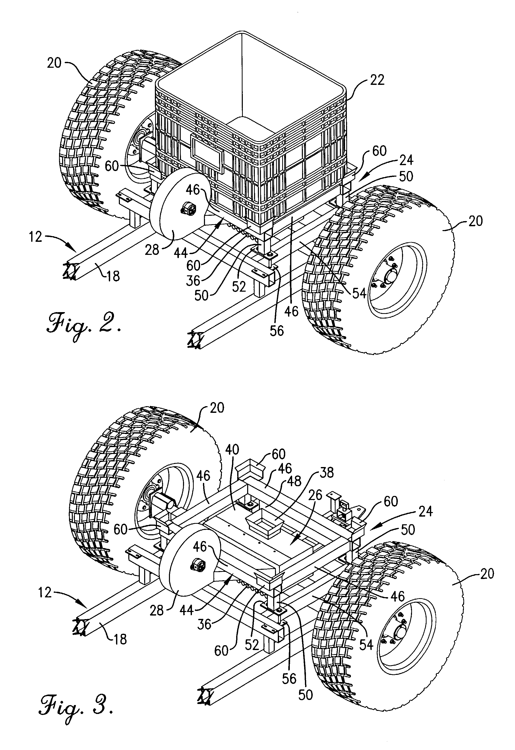 Standardized receiver for bulk seed containers