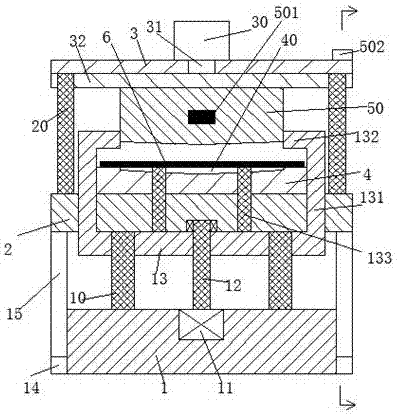 Novel plastic plate processing device