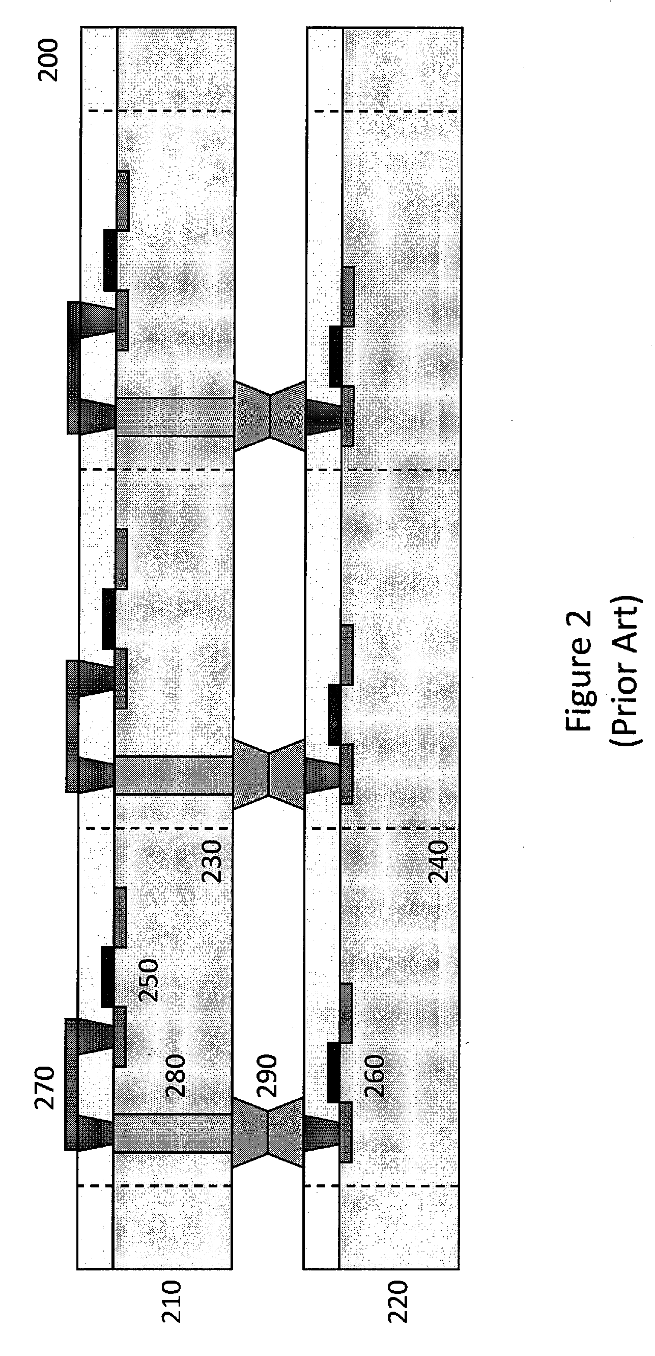 Method and apparatus for backside illuminated image sensors using capacitively coupled readout integrated circuits