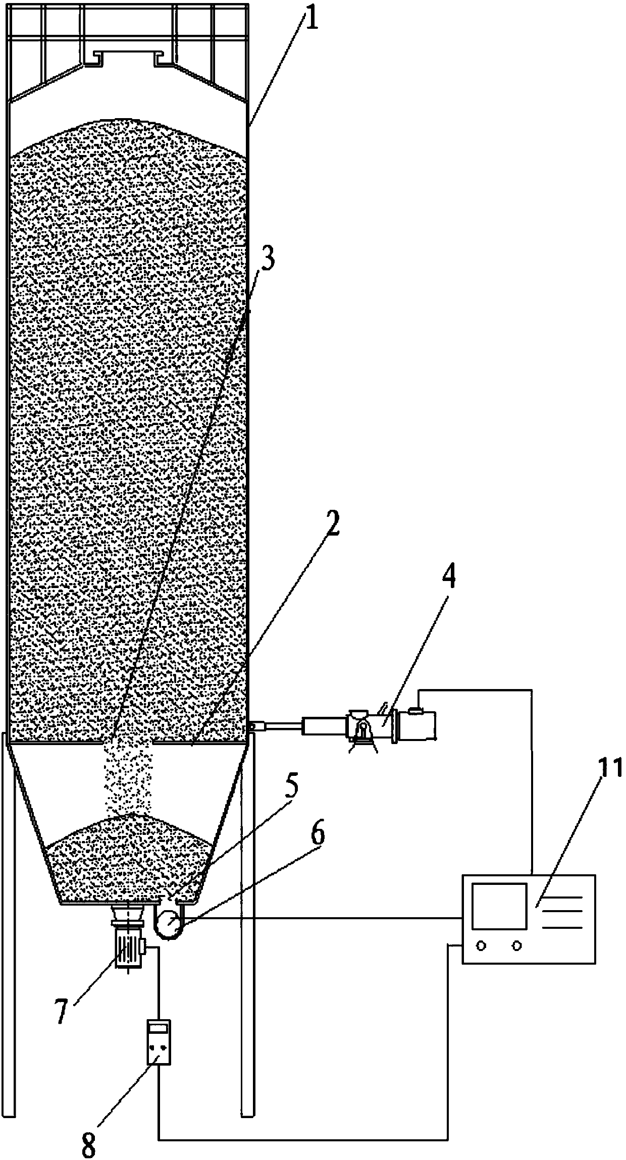 Discharging device and control method