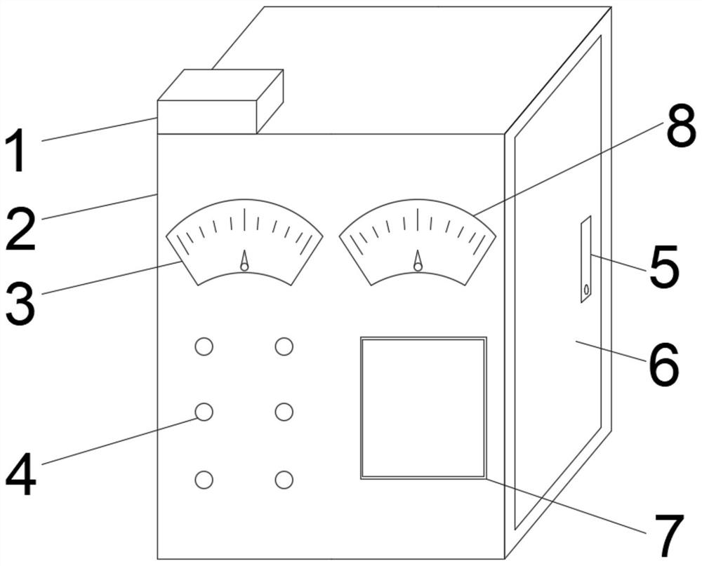 Chemical industrial control instrument with comprehensive information management system and system thereof